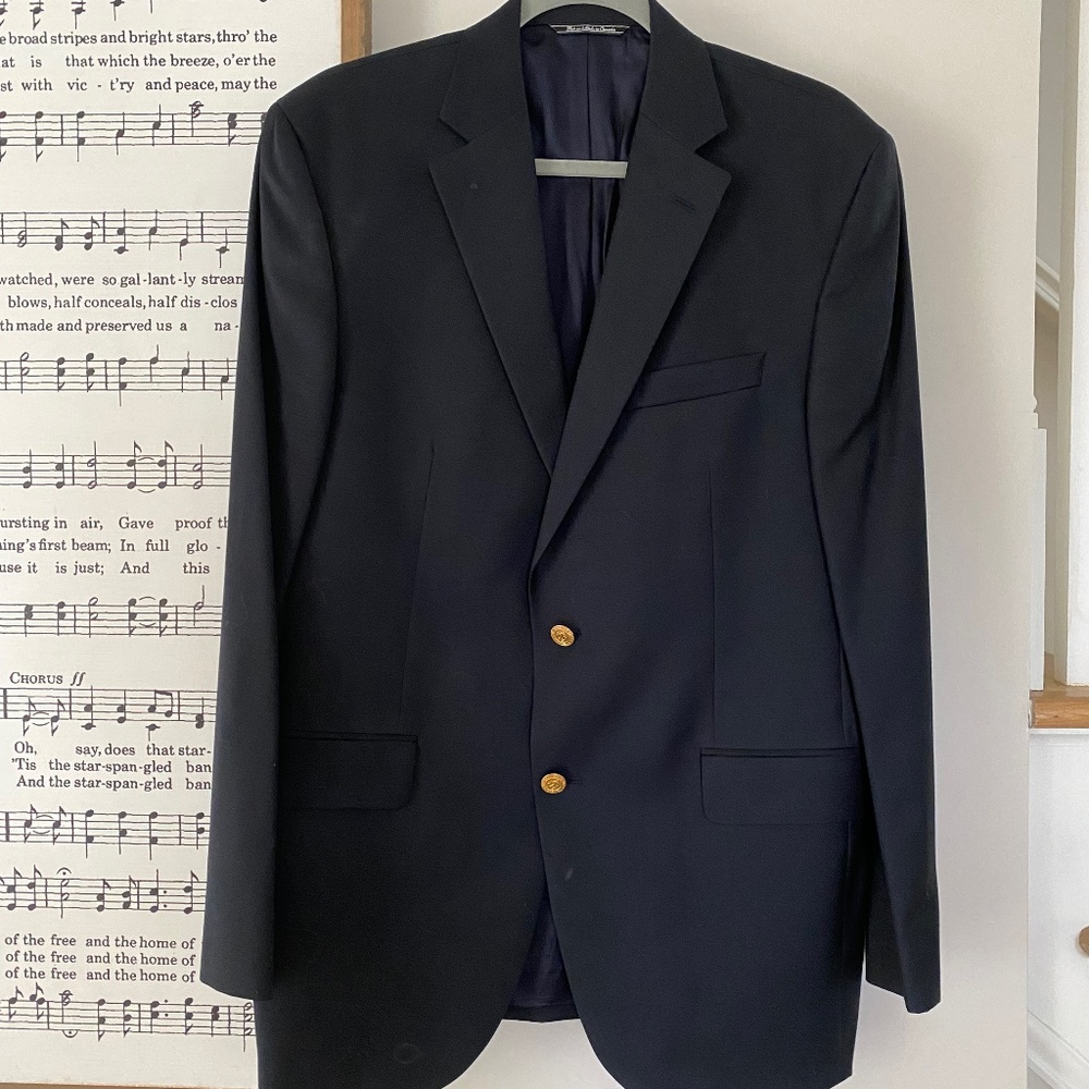 Men’s Vineyard Vines Navy Blue Blazer - 42R